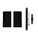 Atlantic AGB Wave Flush Door Handle & Latch Set - Matt Black