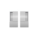 Atlantic AGB Wave Flush Pocket Door Handle Set - Satin Chrome