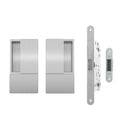 Atlantic AGB Wave Flush Door Handle & Latch Set - Satin Chrome