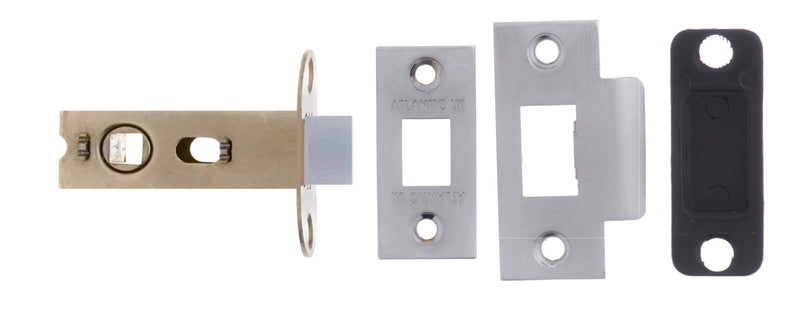 Atlantic Bolt Through Tubular Latch 2.5" - Satin Brass