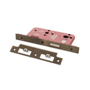 Atlantic DIN Euro Profile Deadlock Double Throw 60mm backset - Antique Brass