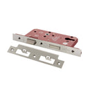 Atlantic DIN Euro Profile Sashlock Double Throw 60mm backset - Polished Chrome