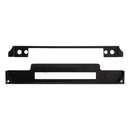 Atlantic DIN Rebate Kit for Euro Profile, Bathroom Lock, Latch, Euro Deadlock - Matt Black
