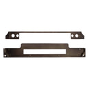Atlantic DIN Rebate Kit for Euro Profile, Bathroom Lock, Latch, Euro Deadlock - Urban Dark Bronze