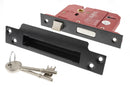 Atlantic 3" Elite 5 Lever Key Sashlock (Matt Black)