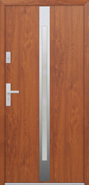 Turenwerke ATU 68 Design 505 Steel Door - Golden Oak
