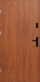Turenwerke ATU 68 Design 522 Steel Door - Golden Oak - Blackline