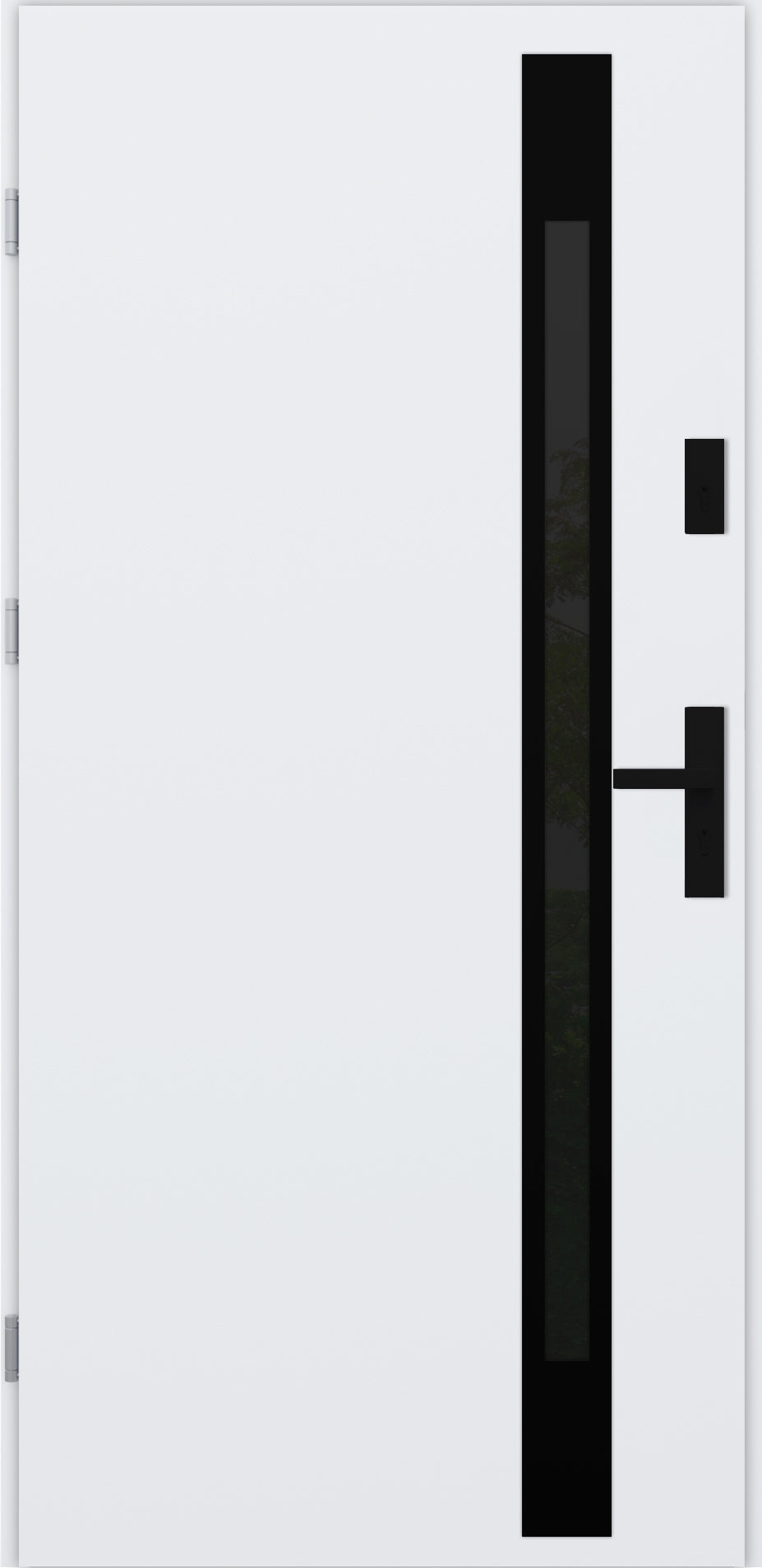Turenwerke ATU 68 Design 534 Steel Door - White - Blackline