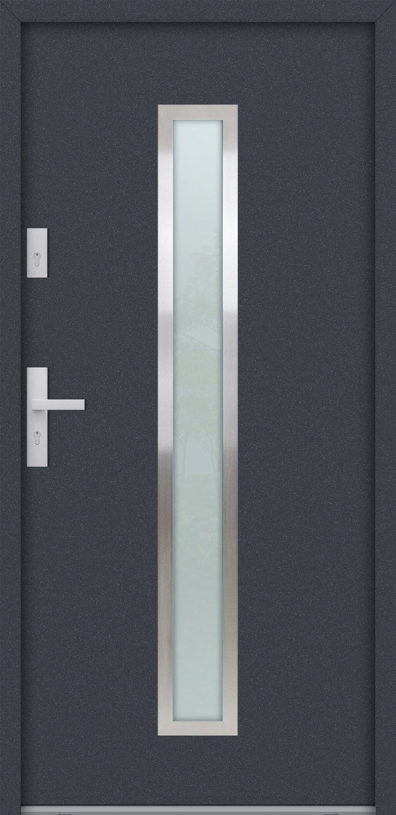 Turenwerke ATU 68 Design 600 Steel Door - Anthracite