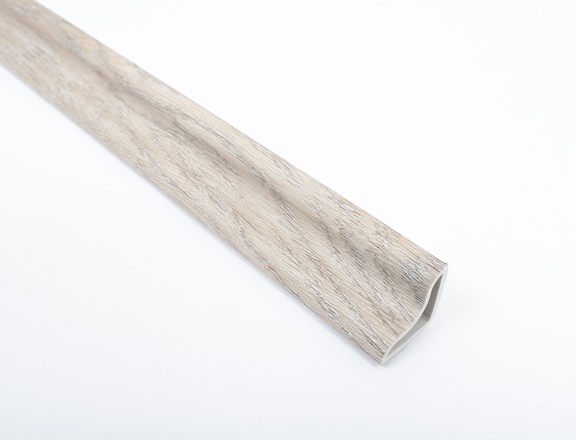 Pale Sandgrain Oak SPC Vinyl Beading 2400 x 28 x 15mm