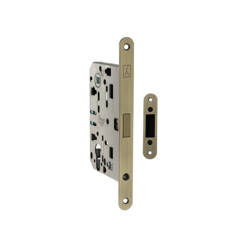 Atlantic Bonaiti Polaris 2XT Magnetic Euro Profile Sashlock 60mm backset - Matt Antique Brass