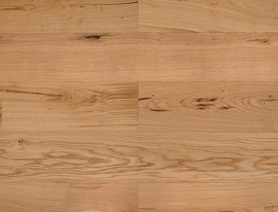 Beacon Oak Brushed Plank Engineered Wood Flooring | UV Oiled | 190 x 1900 x 15/4mm