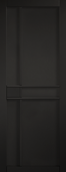 LPD Greenwich Pre-Finished Black Door Internal door
