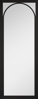 LPD Melrose Glazed Pre-Finished Black Door