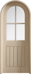 LPD Curved Door Lining Pre-Finished Blonde Oak