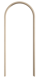 LPD Curved Door Lining Pre-Finished Blonde Oak