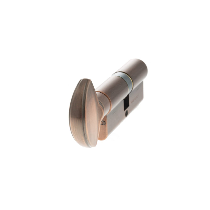 AGB Euro Profile 5 Pin Cylinder Key to Turn 30-30mm (60mm) - Copper