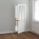 JB Kind Canterbury Grained Etched Glass Internal door