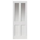 JB Kind Rushmore White Clear Glazed Internal Door