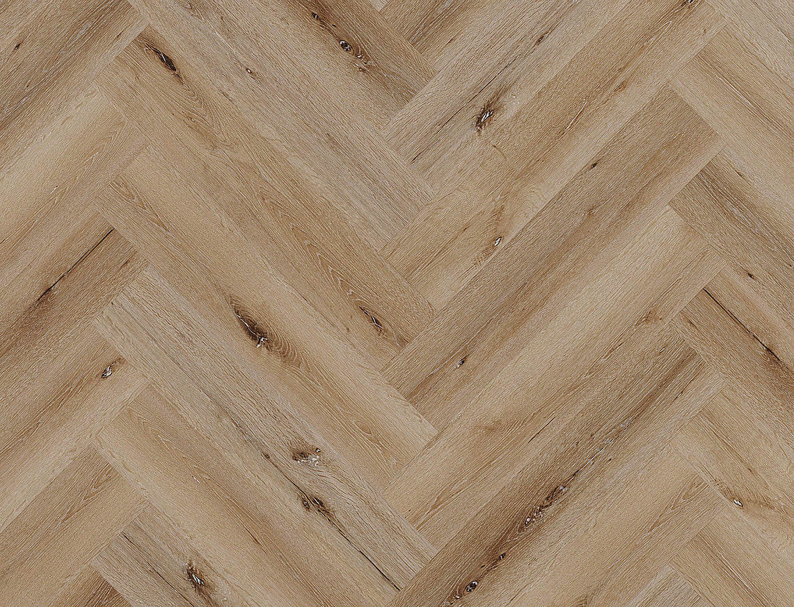 Camber Oak Grey Honey Oak Herringbone LVT Flooring | 128 x 615 x 5/0.5mm