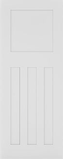 Deanta White Primed Cambridge Internal door