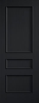 LPD Black Toledo Charcoal Black 3 Panel Prefinished FD30