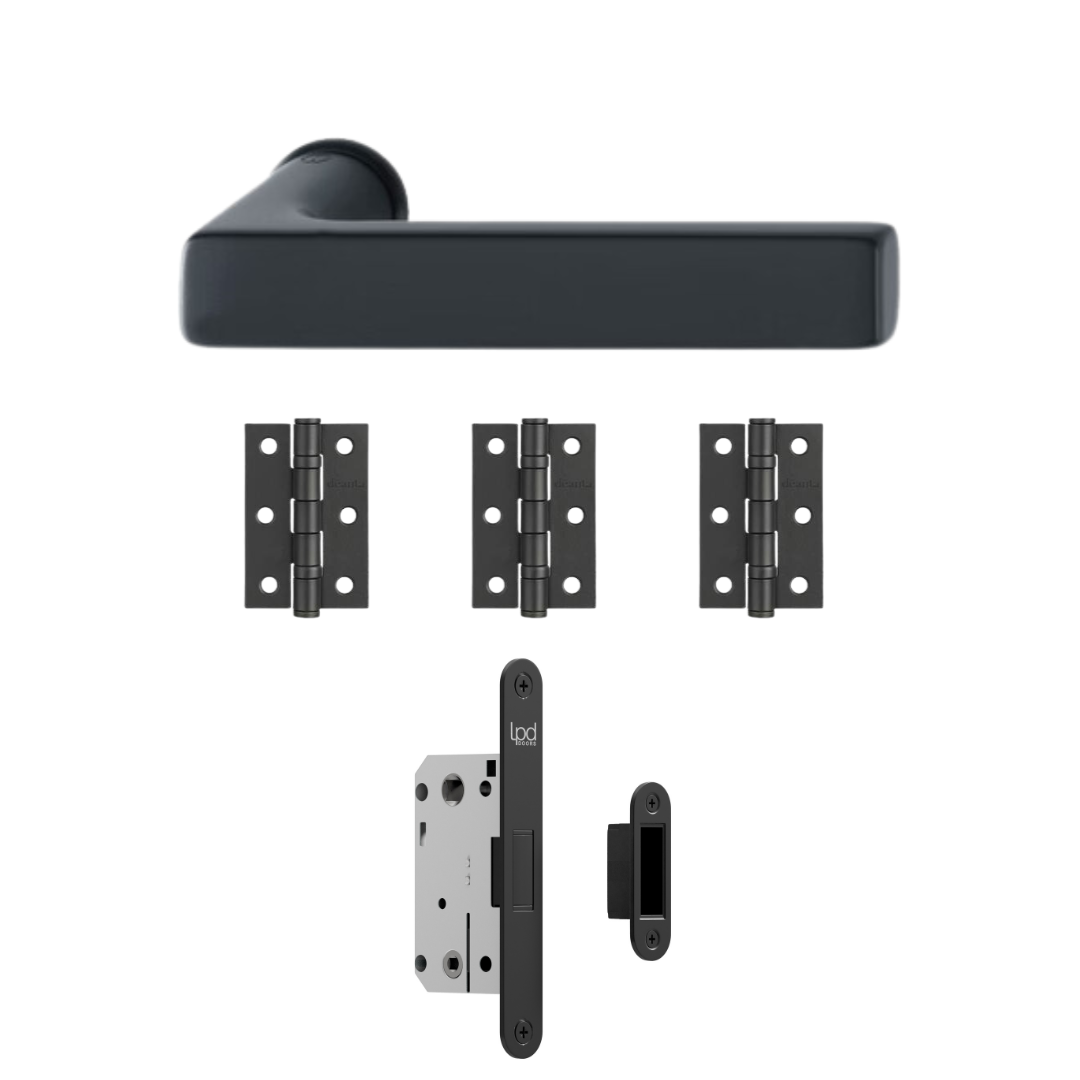 LPD Charlton Standard Handle Pack (Matt Black)