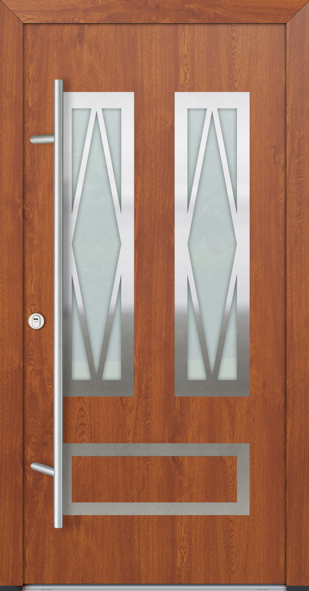 Turenwerke Classic DS82 Design C02 Steel Door - Wood Finish Options