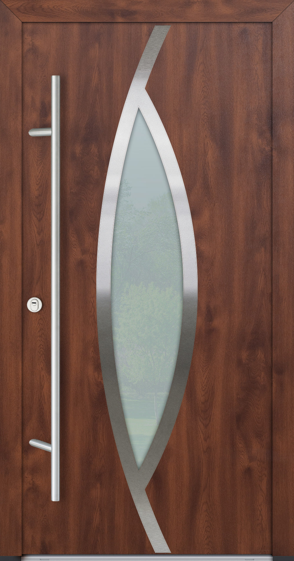Turenwerke Classic DS82 Design C05 Steel Door - Wood Finish Options