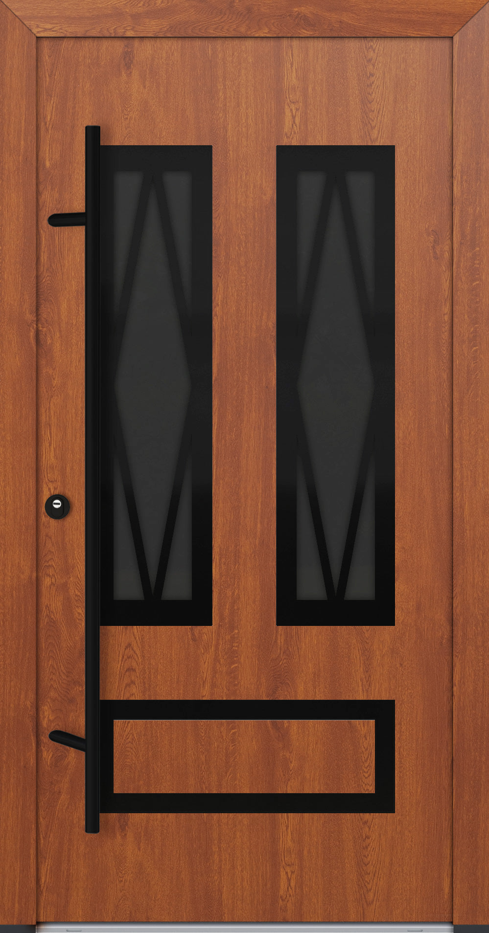 Turenwerke Classic DS82 Design C22 Steel Door - Wood Finish Options - Blackline