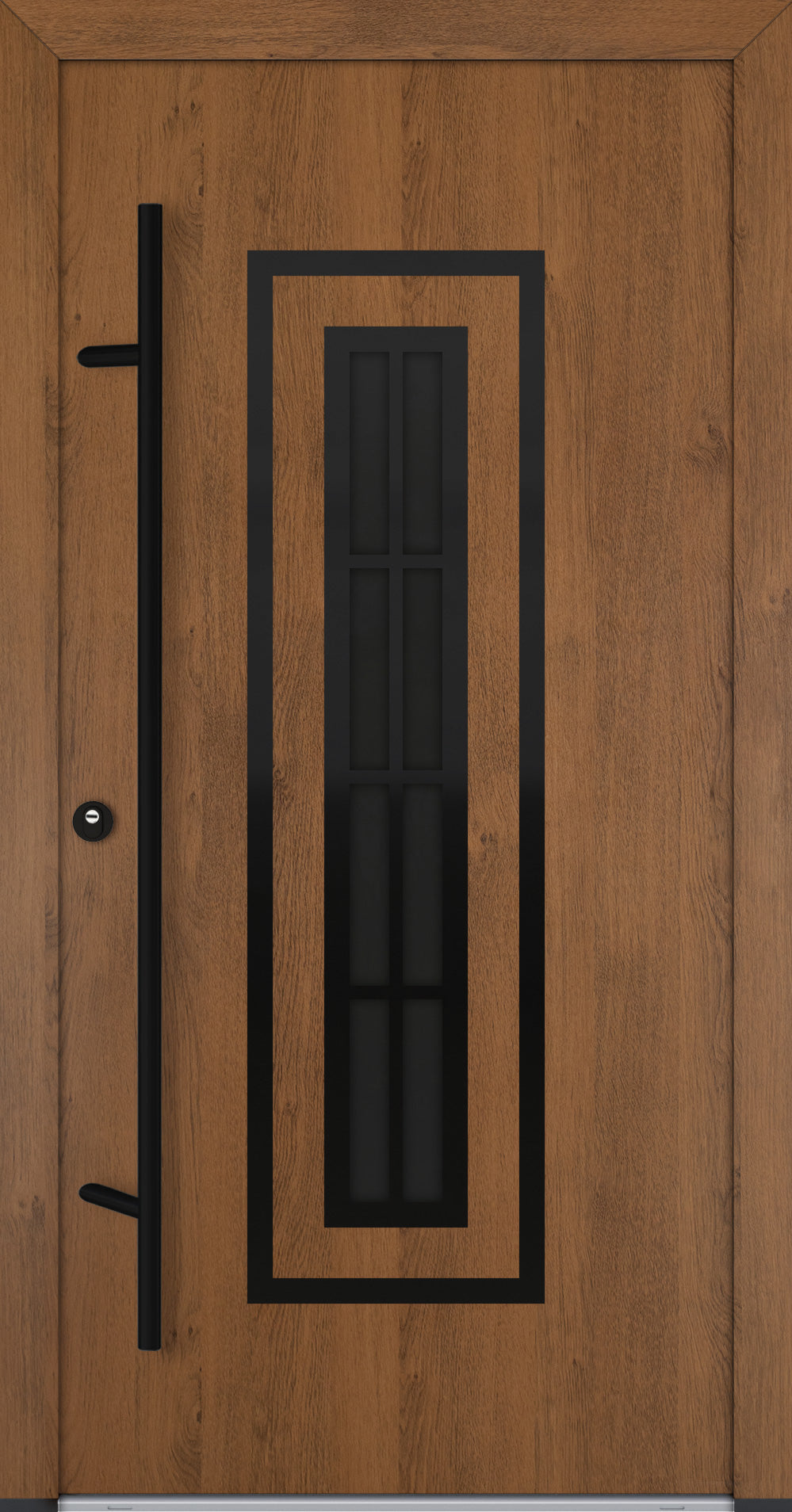 Turenwerke Classic DS82 Design C33 Steel Door - Wood Finish Options - Blackline
