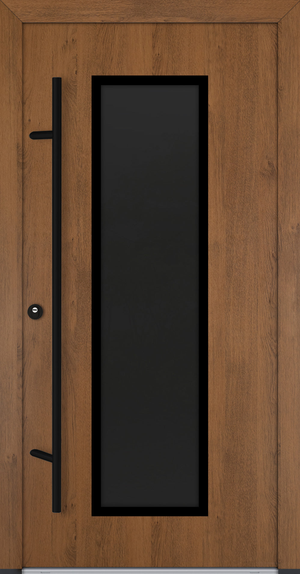 Turenwerke Classic DS68 Design C34 Steel Door - Wood Finish Options - Blackline