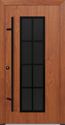 Turenwerke Classic DS68 Design C35 Steel Door - Wood Finish Options - Blackline