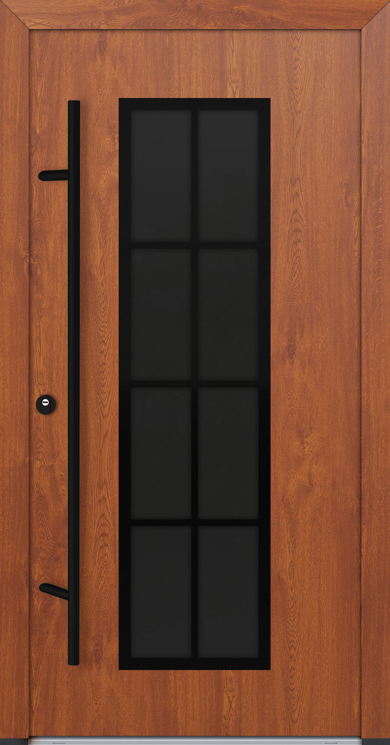 Turenwerke Classic DS82 Design C35 Steel Door - Wood Finish Options - Blackline