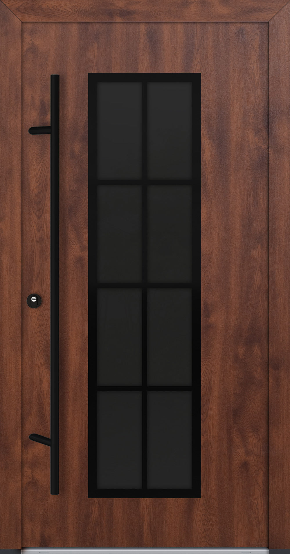 Turenwerke Classic DS82 Design C35 Steel Door - Wood Finish Options - Blackline