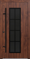 Turenwerke Classic DS82 Design C35 Steel Door - Wood Finish Options - Blackline