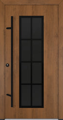 Turenwerke Classic DS82 Design C35 Steel Door - Wood Finish Options - Blackline