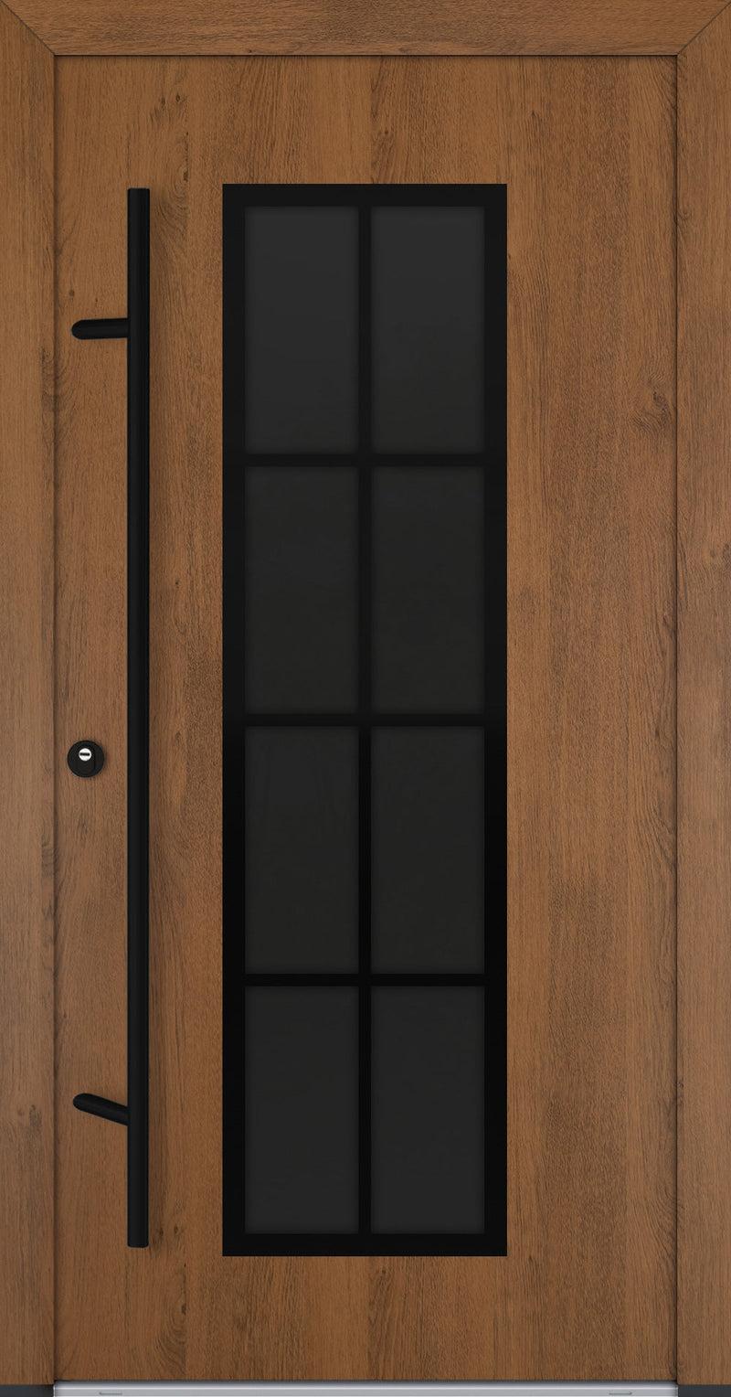 Turenwerke Classic DS82 Design C35 Steel Door - Wood Finish Options - Blackline