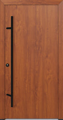 Turenwerke ALU-STEEL DS82 Design 20 Steel Door - Wood Finish Options - Blackline