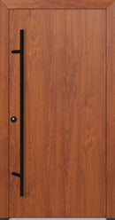 Turenwerke ALU-STEEL DS68 Design 20 Steel Door - Wood Finish Options - Blackline