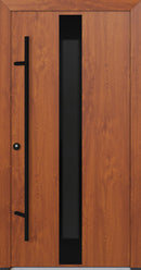 Turenwerke ALU-STEEL DS82 Design 25 Steel Door - Wood Finish Options - Blackline