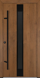 Turenwerke ALU-STEEL DS82 Design 25 Steel Door - Wood Finish Options - Blackline