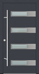 Turenwerke ALU-STEEL DS68 Design 43 Steel Door - Anthracite or White