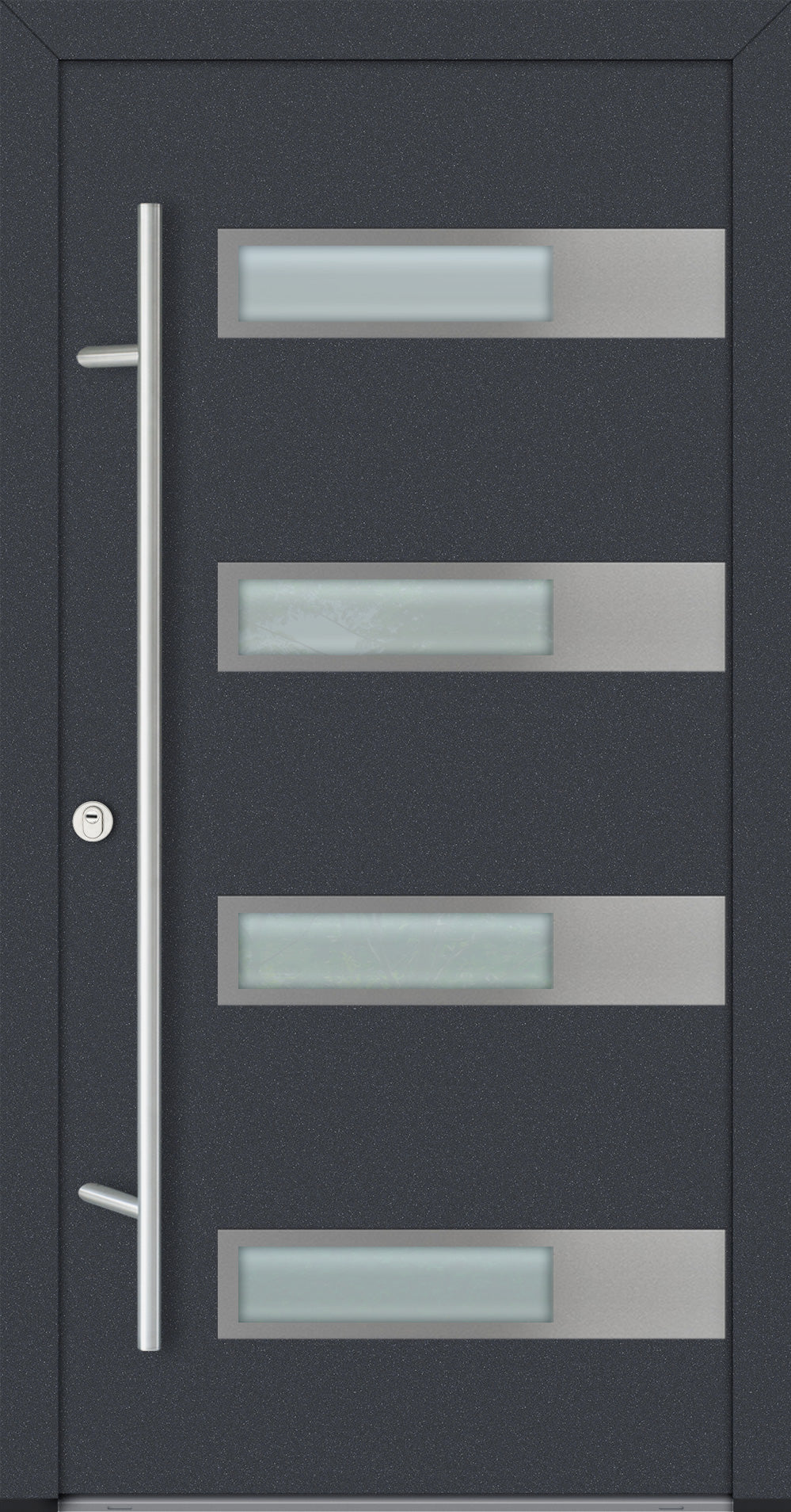 Turenwerke ALU-STEEL DS82 Design 43 Steel Door - Anthracite or White