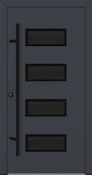 Turenwerke ALU-STEEL DS68 Design 62 Steel Door - Anthracite or White - Blackline