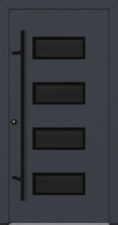 Turenwerke ALU-STEEL DS82 Design 62 Steel Door - Anthracite or White - Blackline