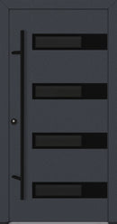 Turenwerke ALU-STEEL DS82 Design 63 Steel Door - Anthracite or White - Blackline