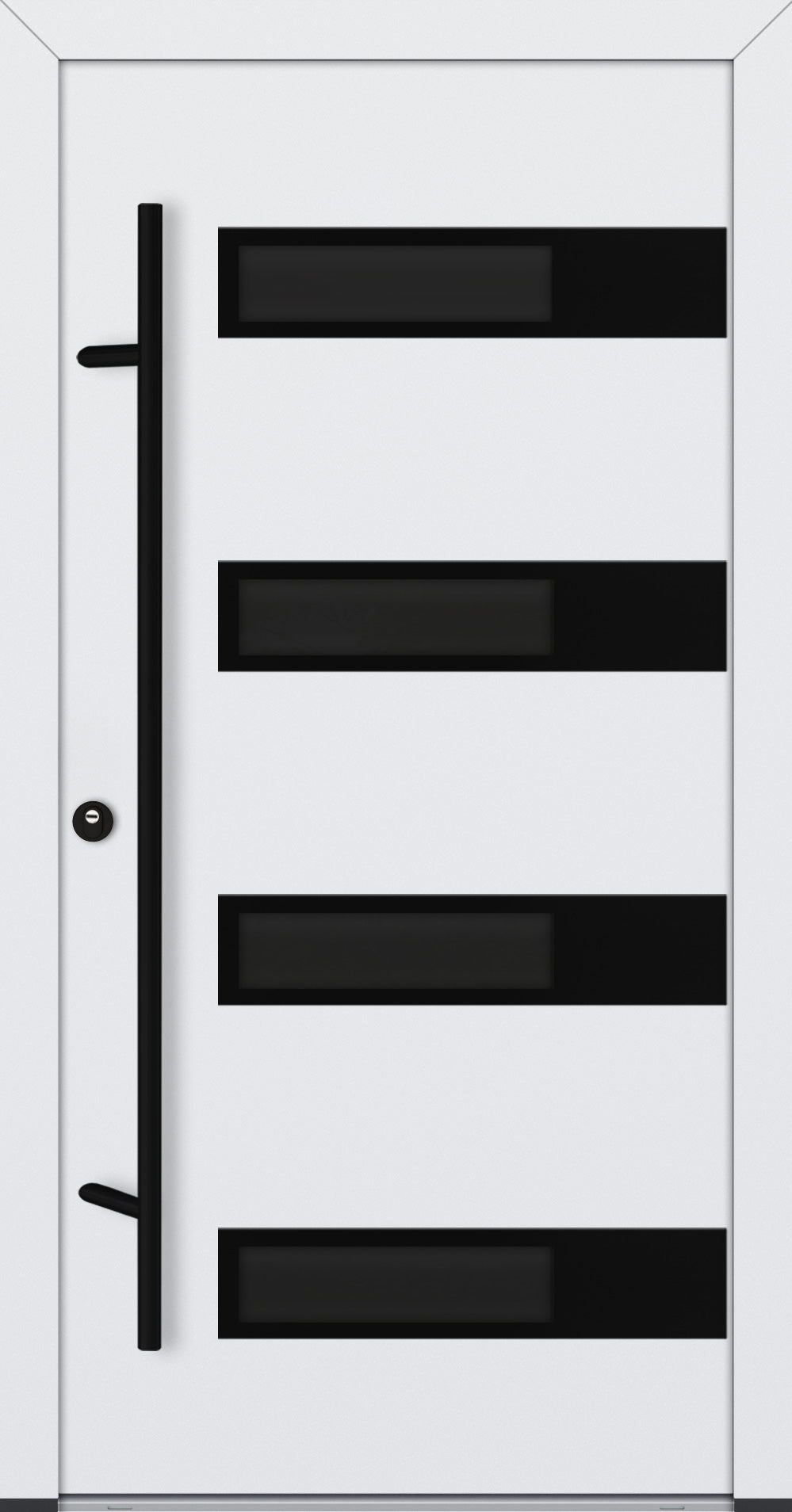 Turenwerke ALU-STEEL DS82 Design 63 Steel Door - Anthracite or White - Blackline