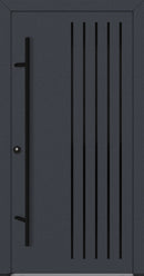Turenwerke ALU-STEEL DS68 Design 64 Steel Door - Anthracite or White - Blackline
