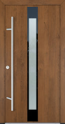 Turenwerke Glassline DS68 Design GLAS05 Steel Door - Wood Finish Options